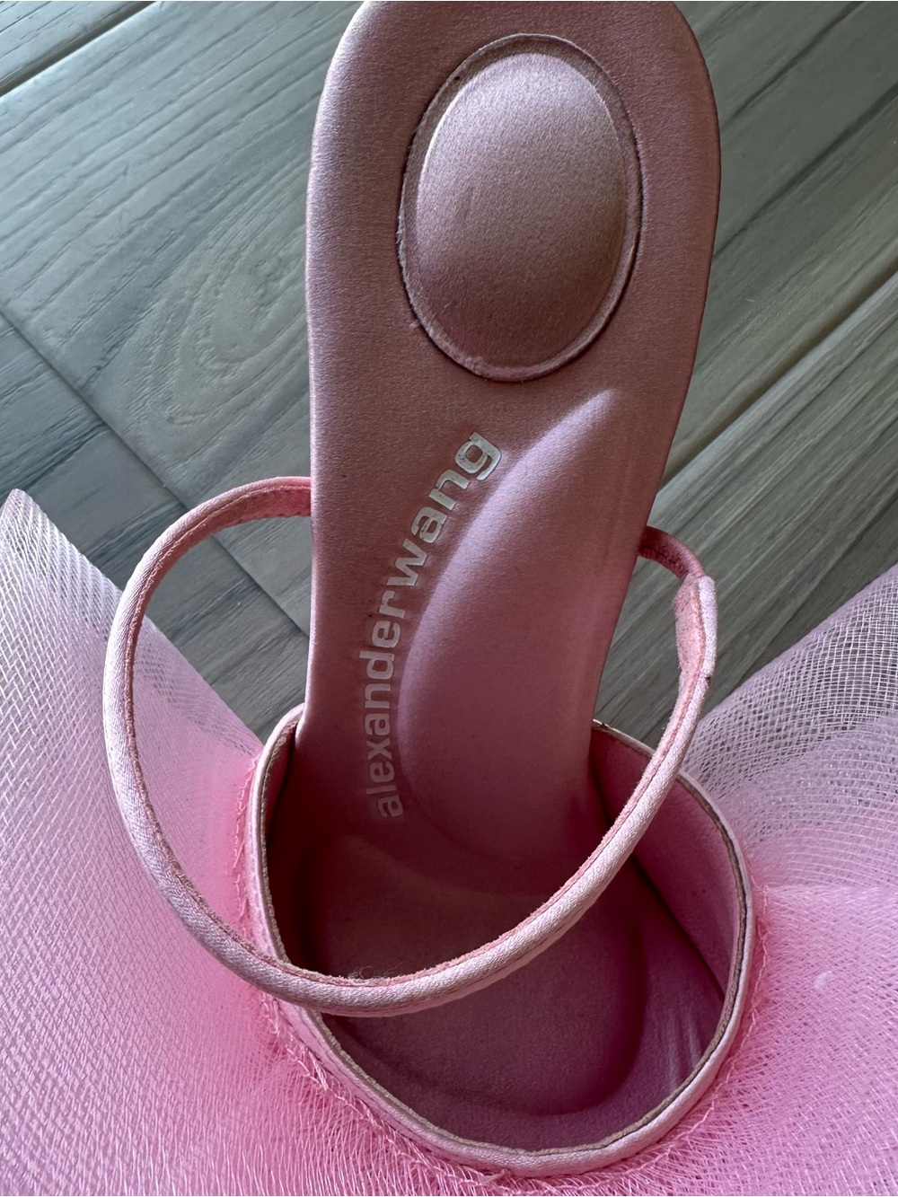 Alexander Wang POM 105 Slingback Heels - Picture 5 of 8